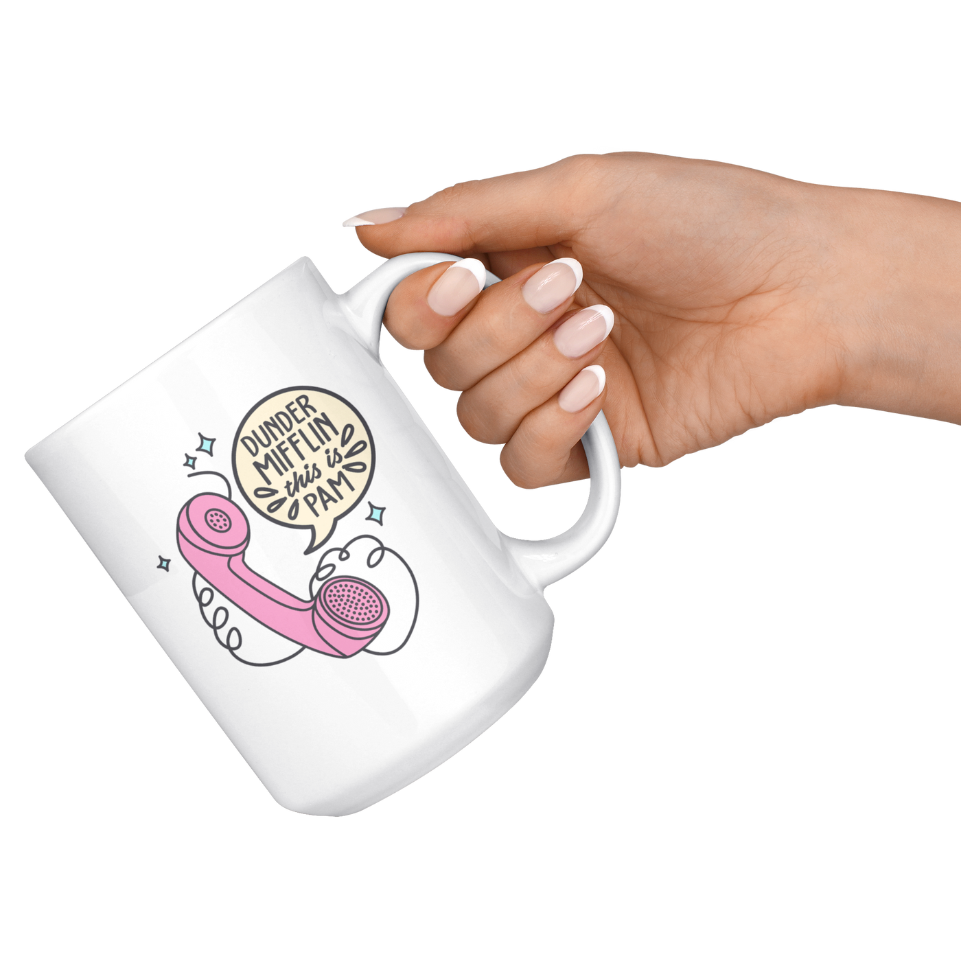 This is Pam - Coffee Mug-Drinkware-Moneyline
