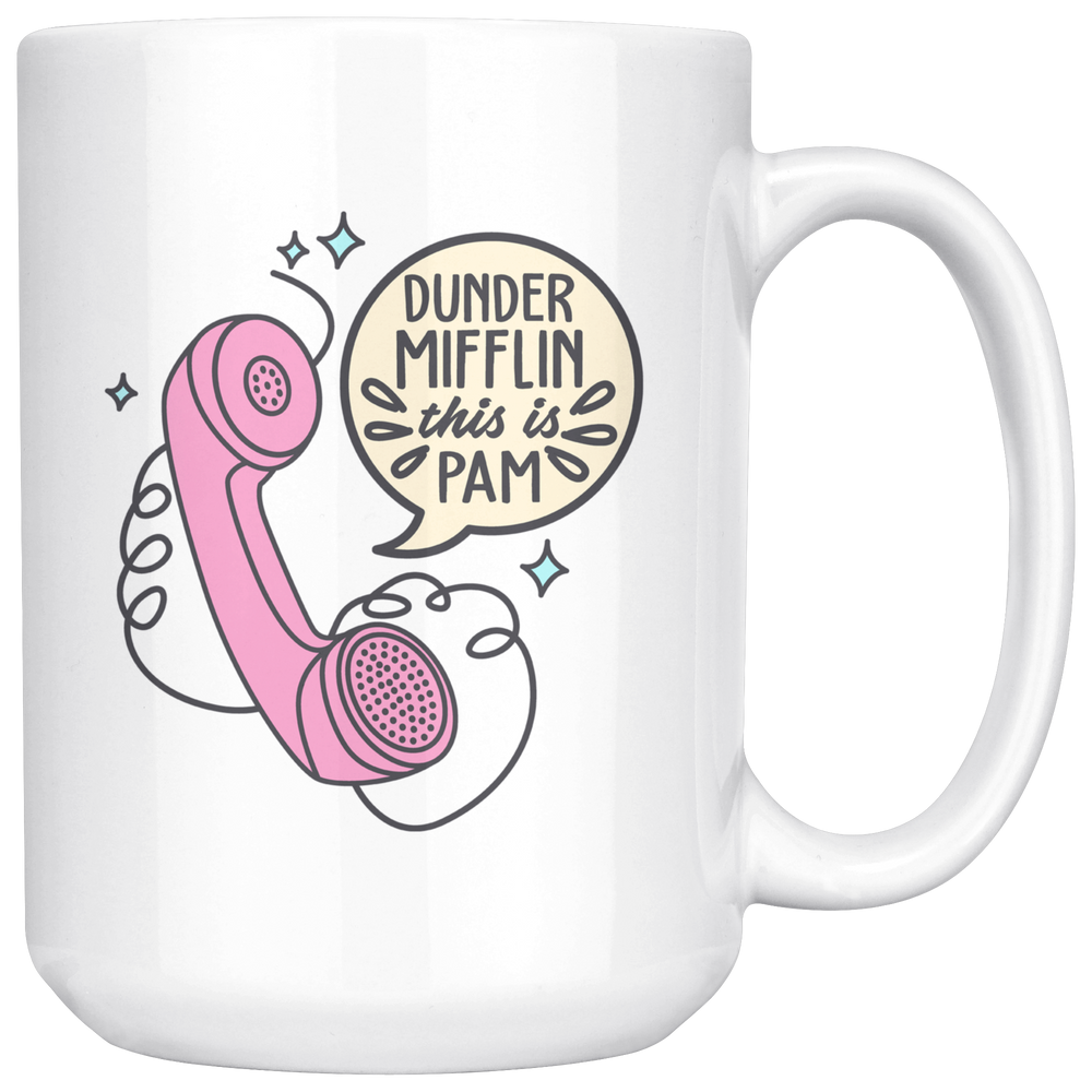 This is Pam - Coffee Mug-Drinkware-Moneyline