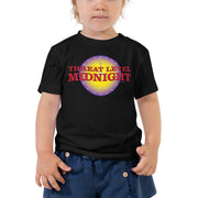 Threat Level Midnight Toddler Tee-Moneyline