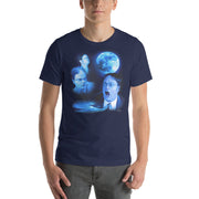 Three Wolf Dwight T-Shirt-Moneyline