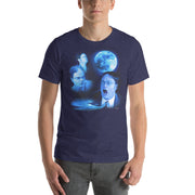 Three Wolf Dwight T-Shirt-Moneyline