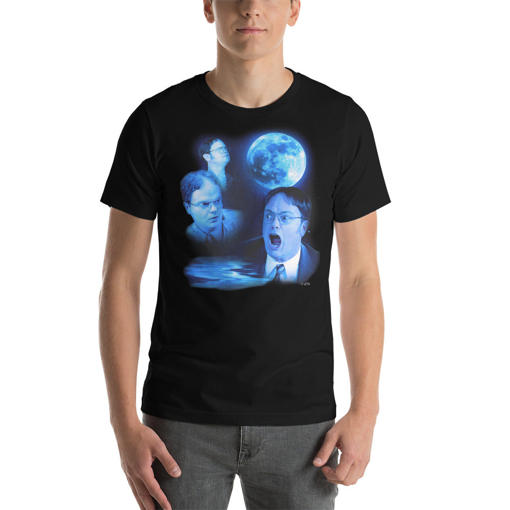 Three Wolf Dwight T-Shirt-Moneyline