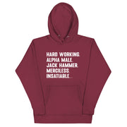 Three Words Unisex Hoodie-Moneyline