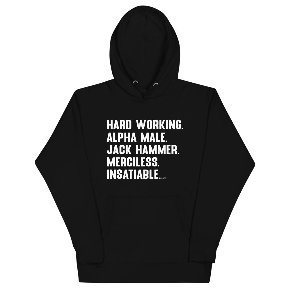 Three Words Unisex Hoodie-Moneyline