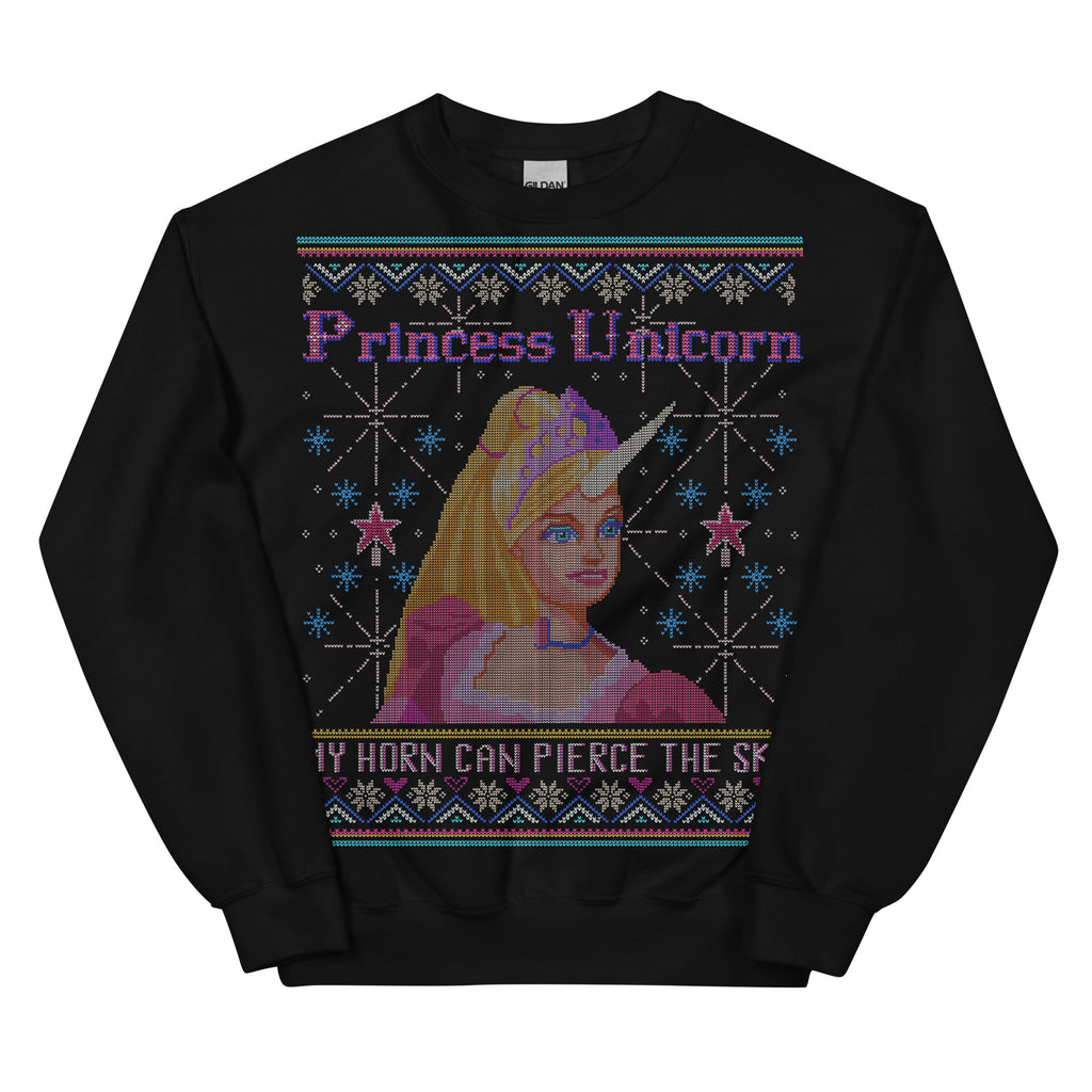 Princess Unicorn Horn - Unisex Sweatshirt