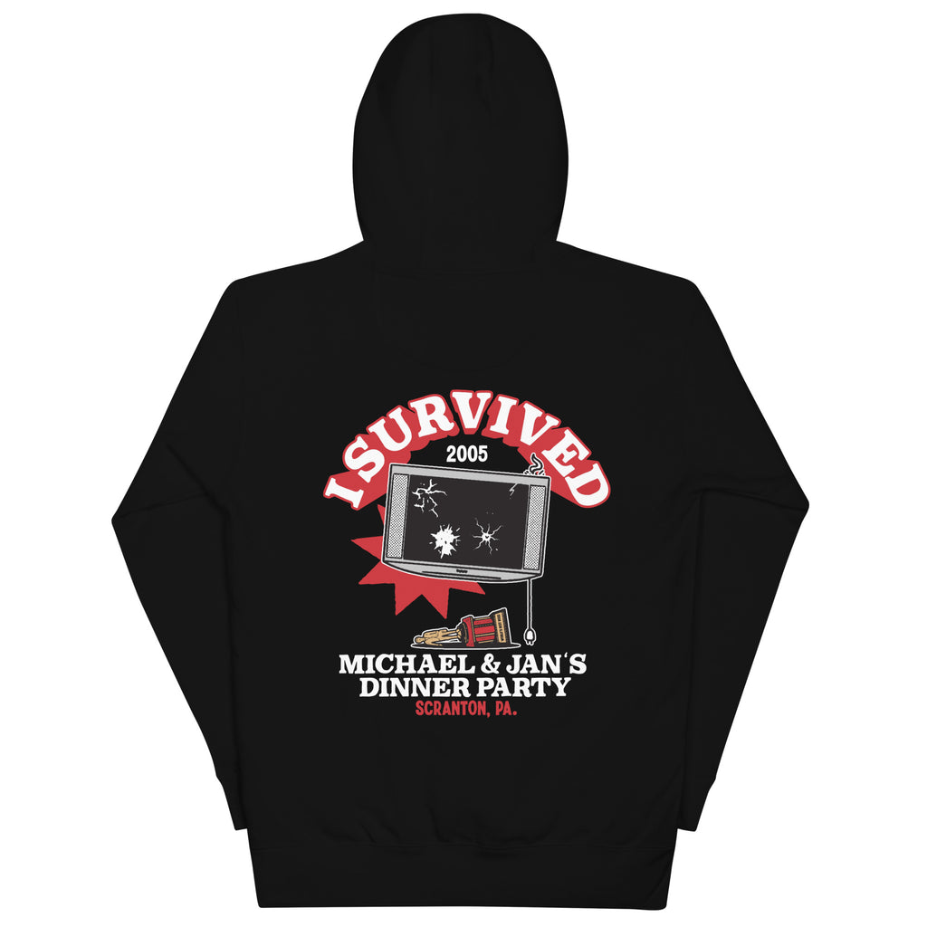 I Survived Michael and Jan's Dinner Party Unisex Hoodie