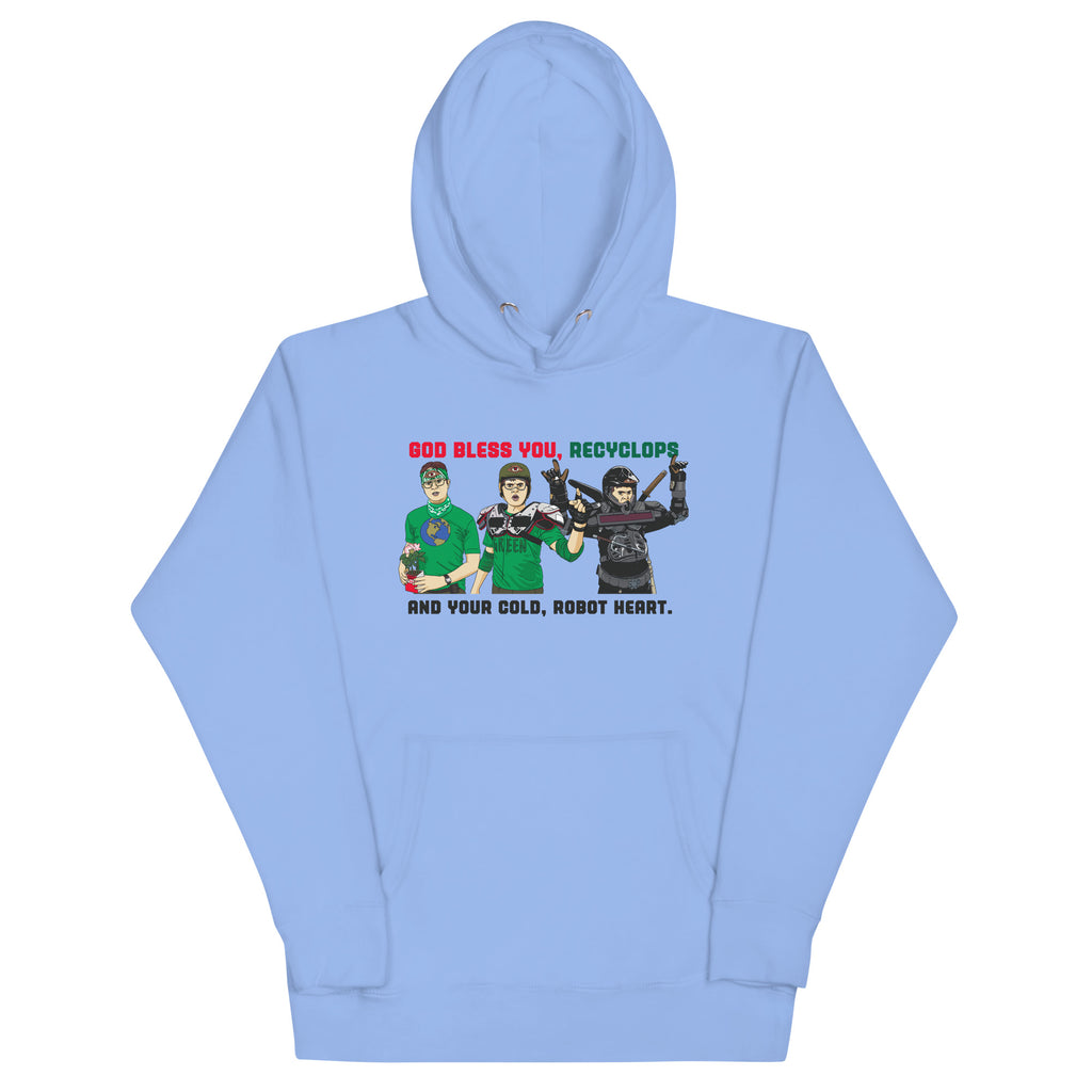 God Bless You Recyclops Unisex Hoodie