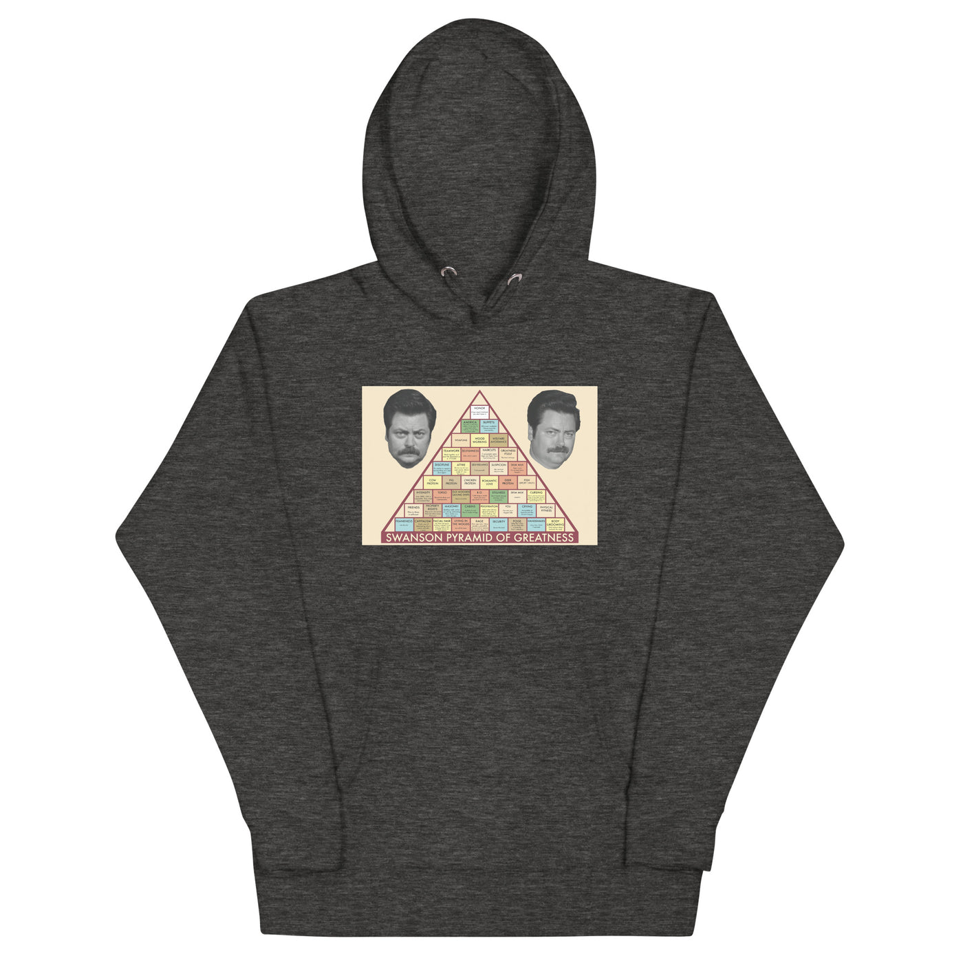 Swanson Pyramid Of Greatness - Unisex Hoodie