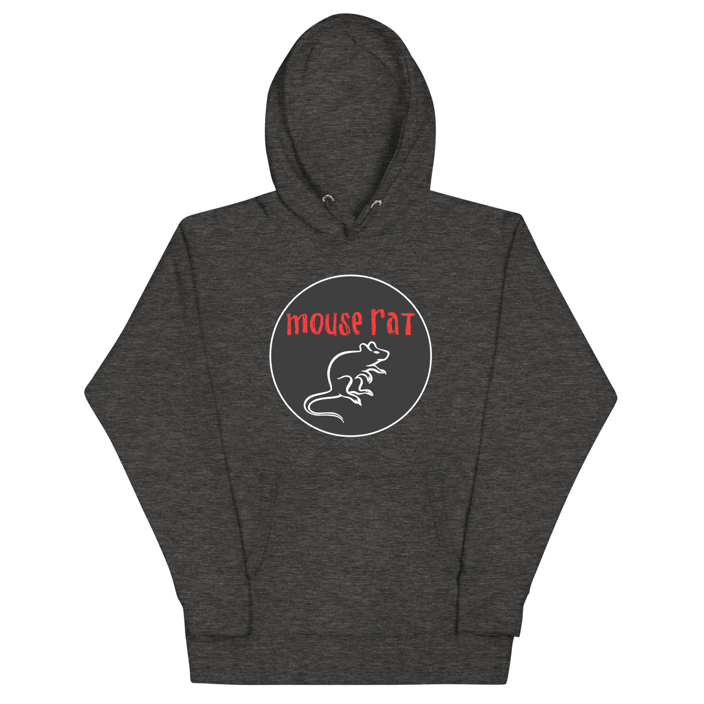 Mouse Rat | Classic Circle | Front Only - Unisex Hoodie