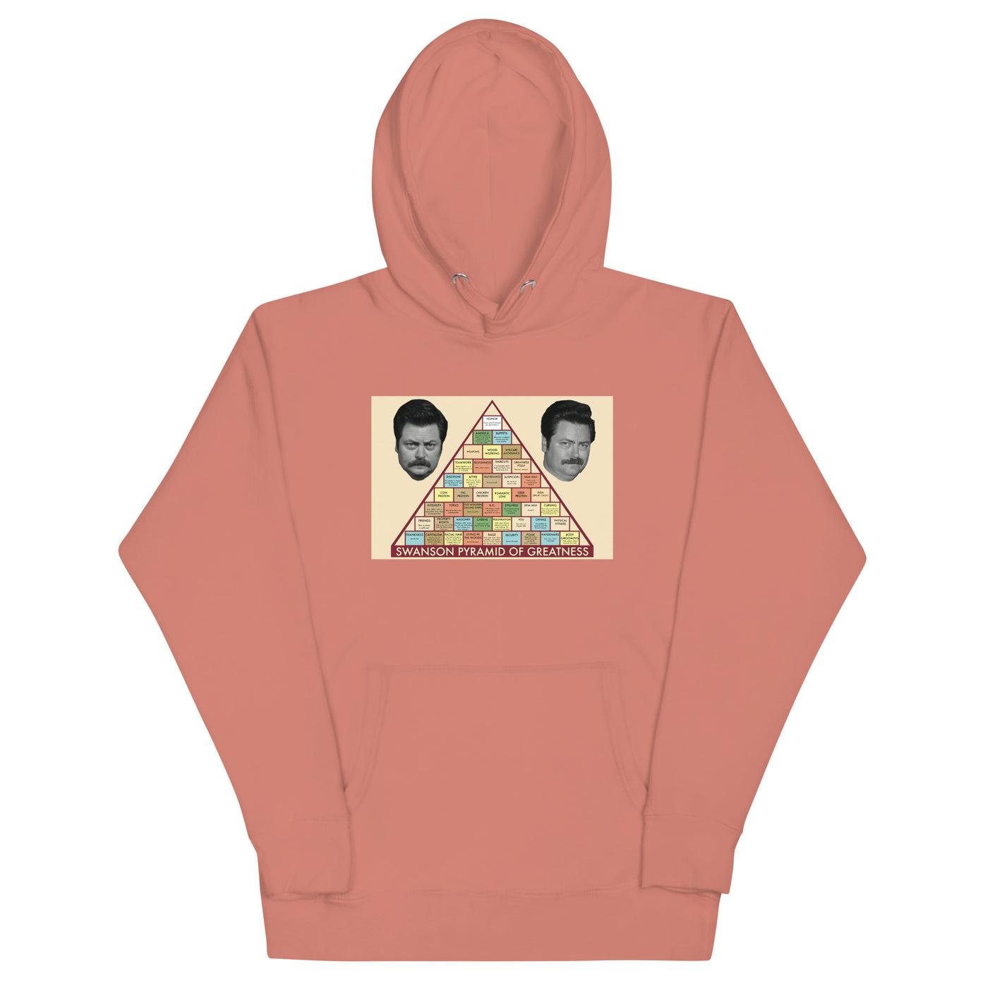 Swanson Pyramid Of Greatness - Unisex Hoodie
