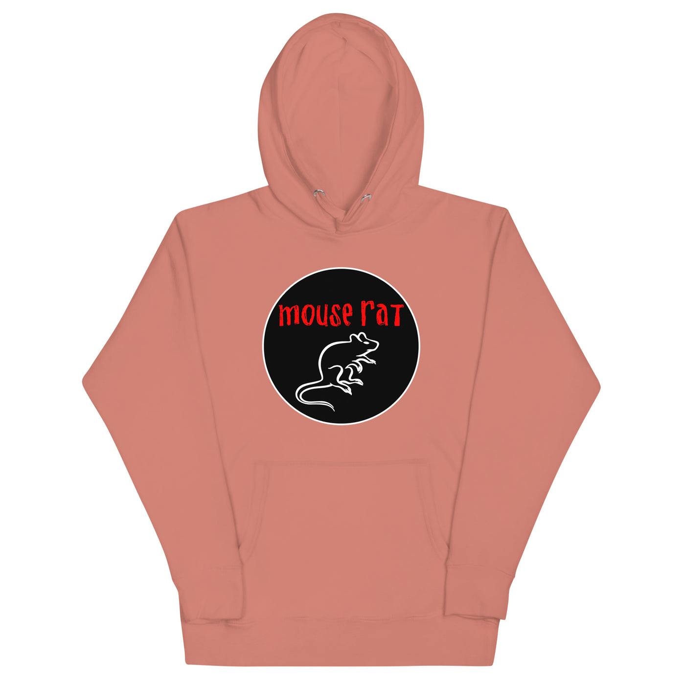 Mouse Rat | Classic Circle | Front Only - Unisex Hoodie