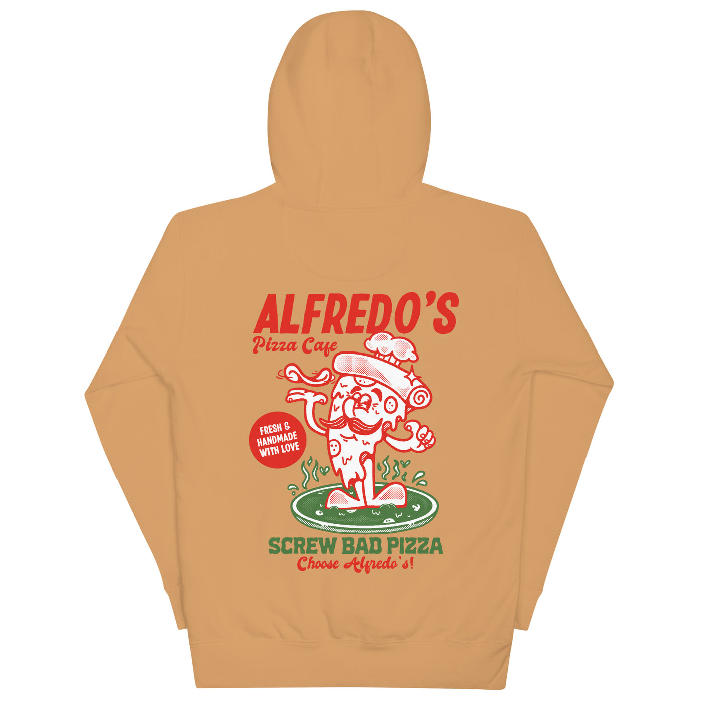 Alfredo's Pizza Cafe Front/Back Unisex Hoodie