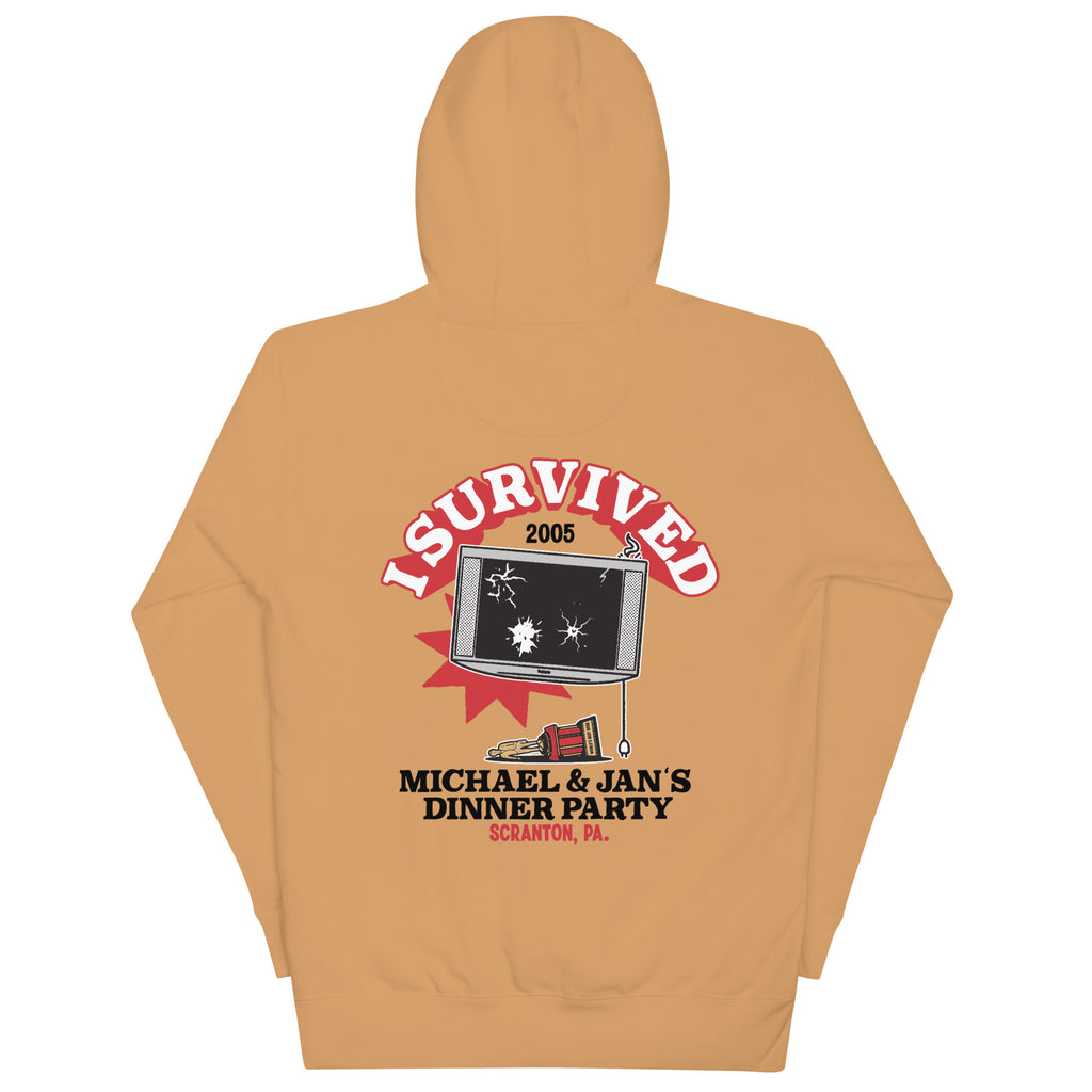 I Survived Michael and Jan's Dinner Party Unisex Hoodie