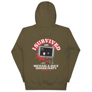 I Survived Michael and Jan's Dinner Party Unisex Hoodie