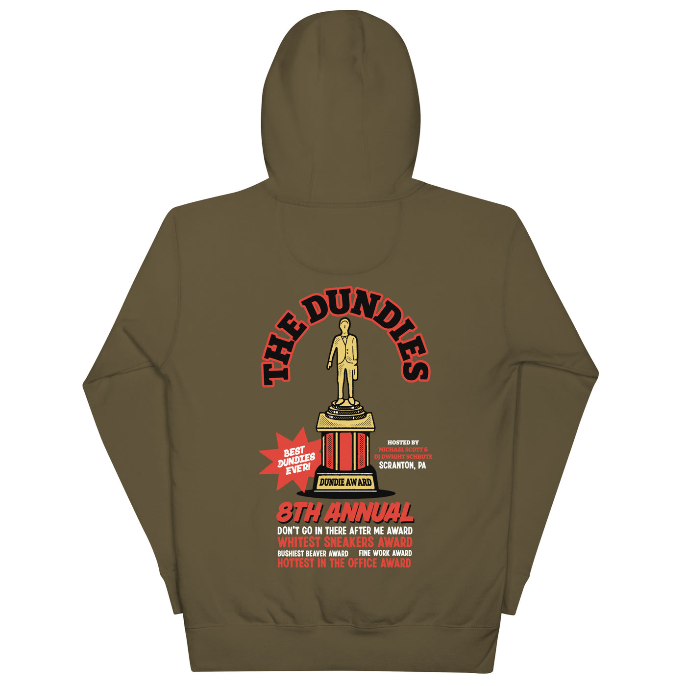 The 8th Annual Dundies Awards Unisex Hoodie