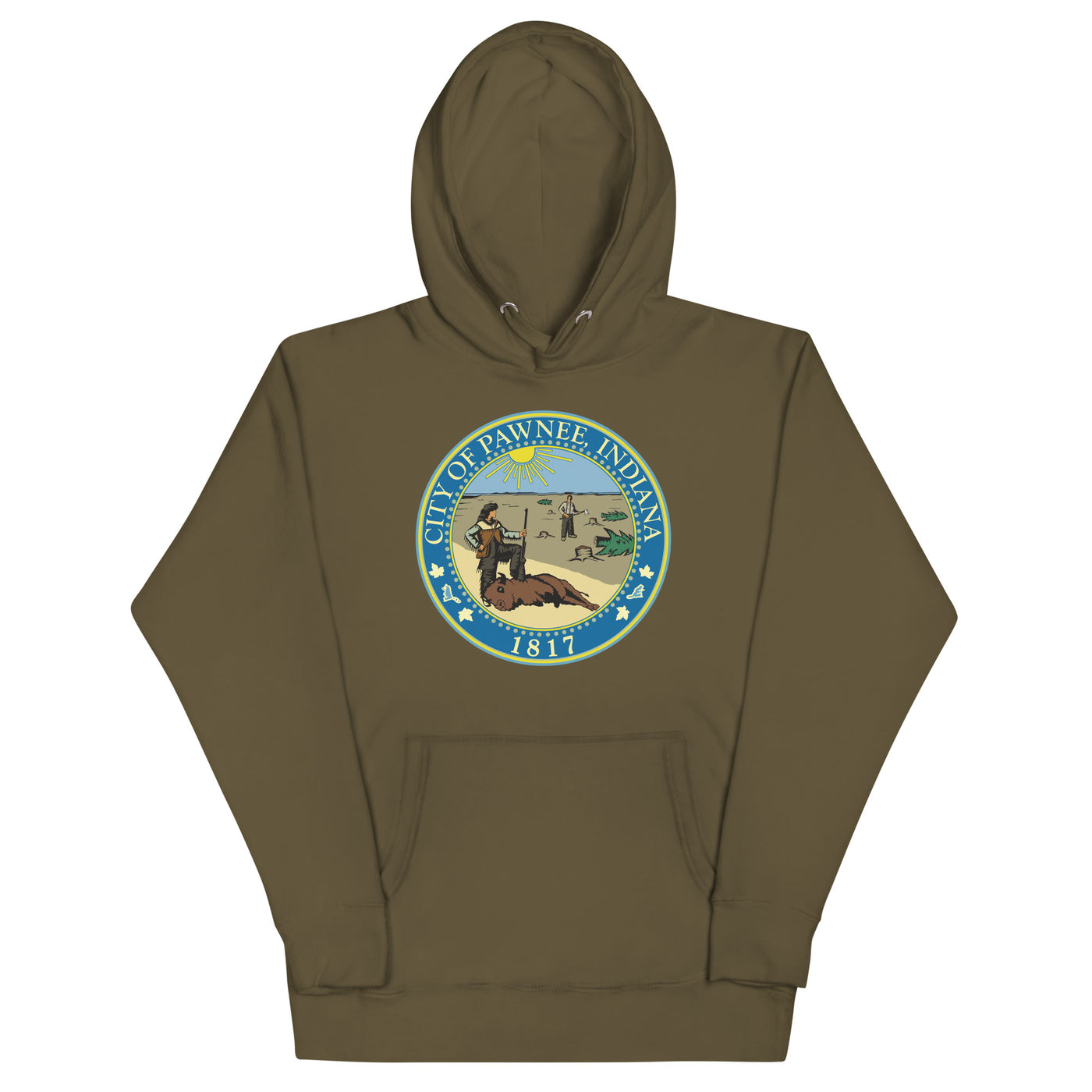 City of Pawnee Logo - Unisex Hoodie