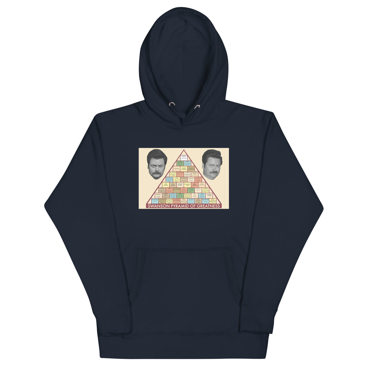 Swanson Pyramid Of Greatness - Unisex Hoodie