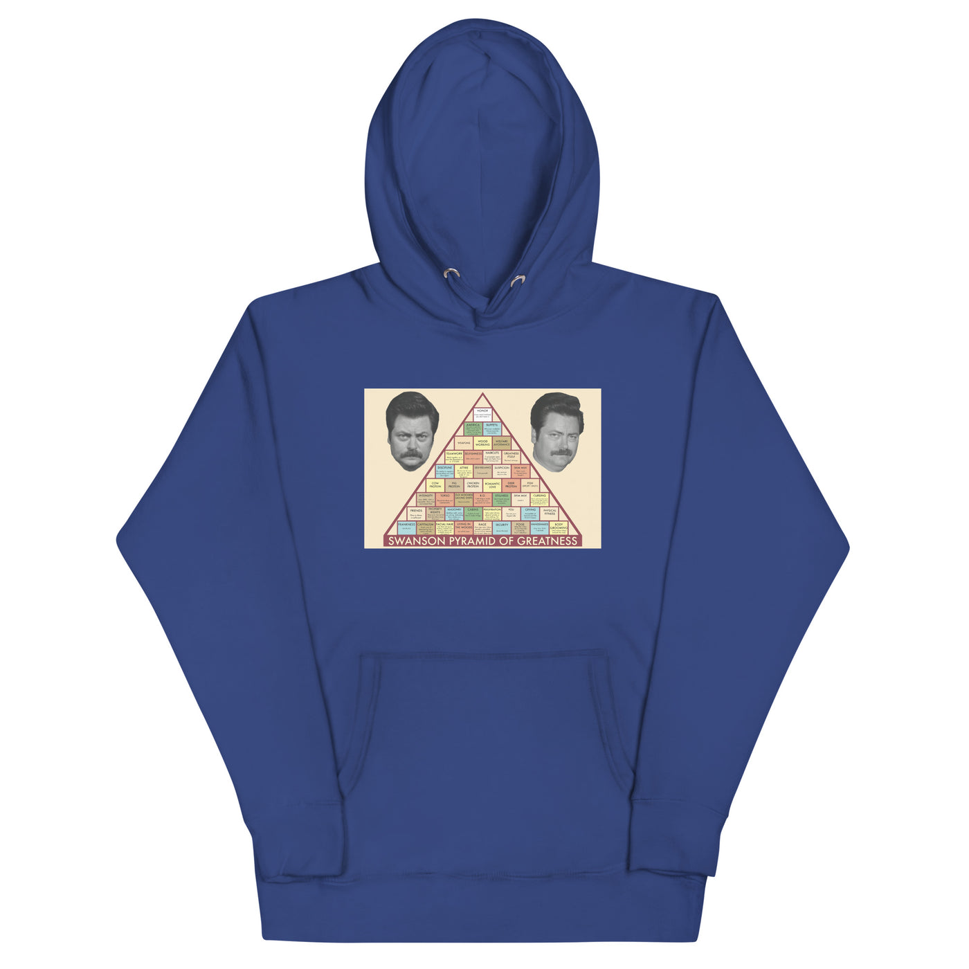 Swanson Pyramid Of Greatness - Unisex Hoodie