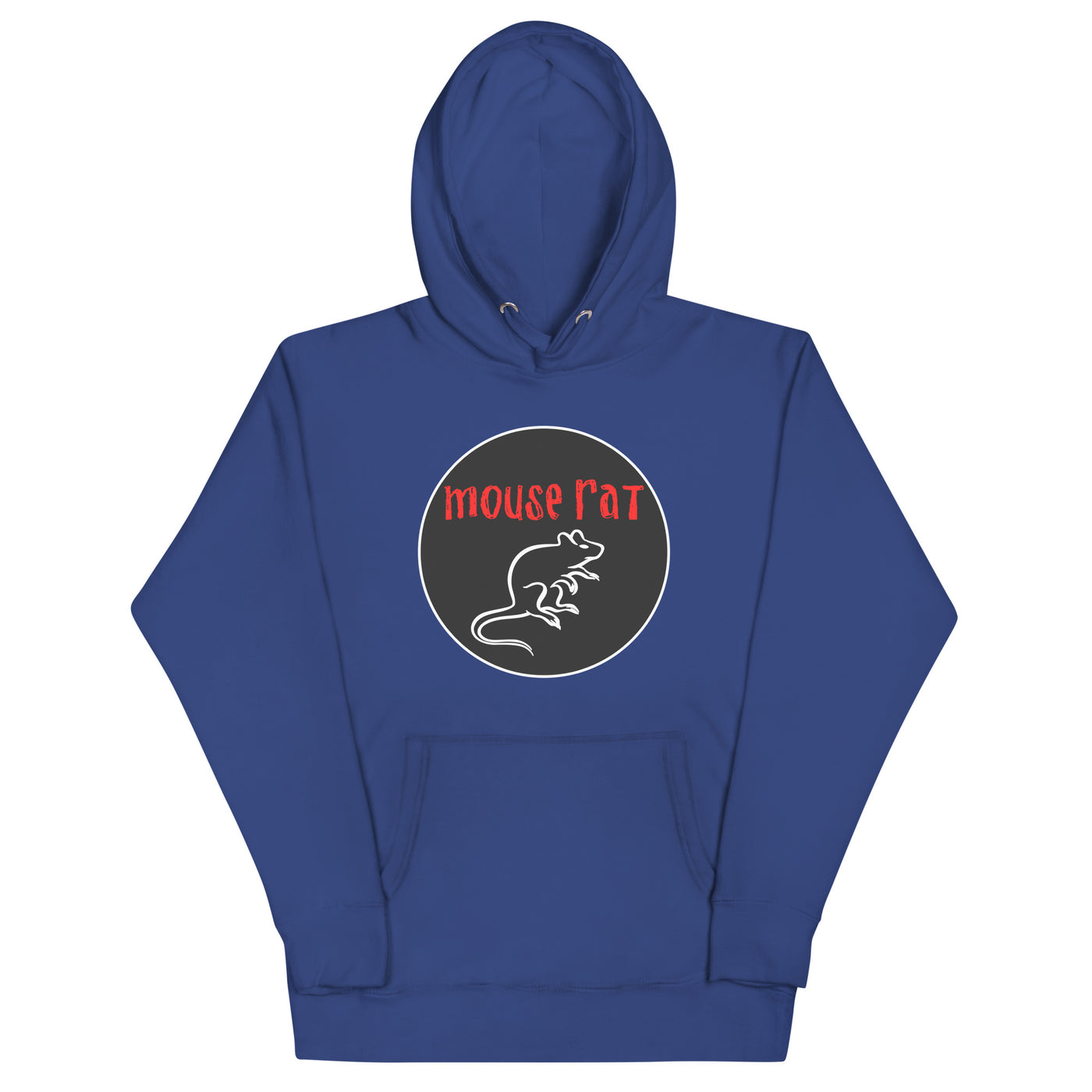 Mouse Rat | Classic Circle | Front Only - Unisex Hoodie