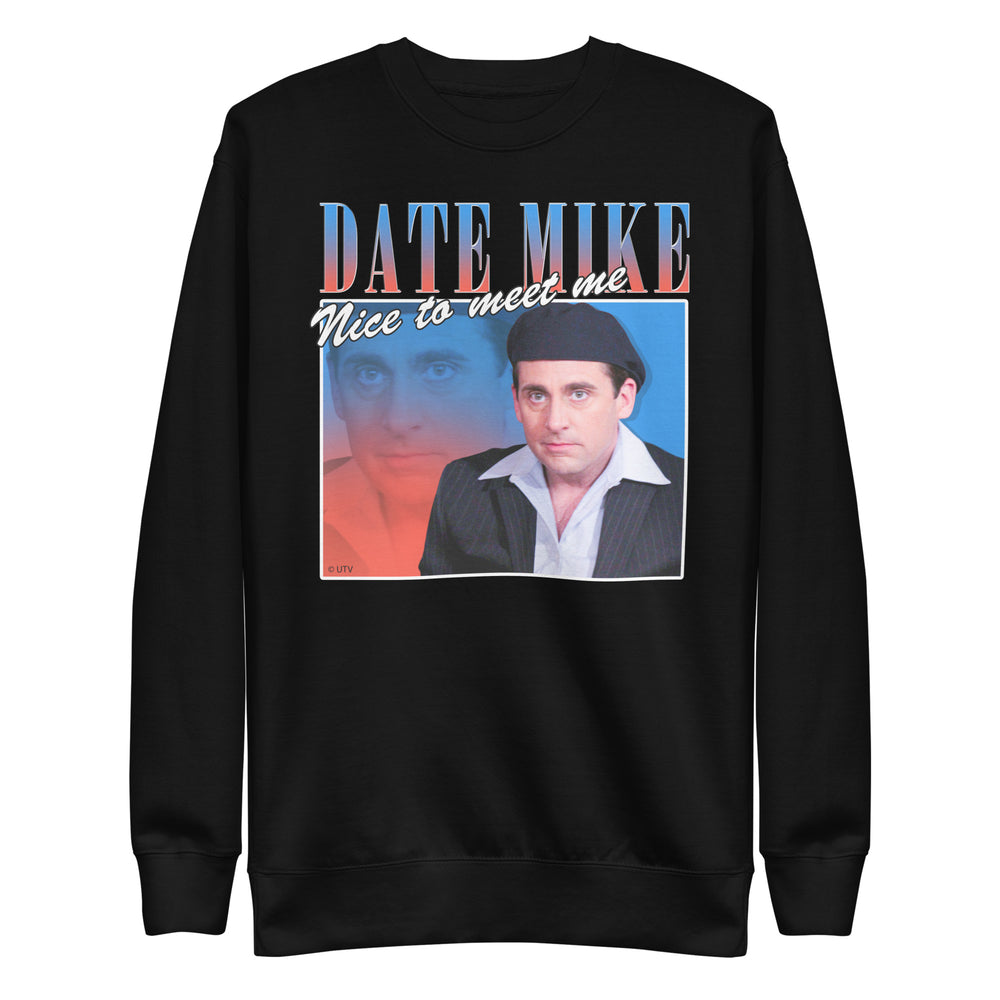 Vintage Date Mike Unisex Premium Sweatshirt