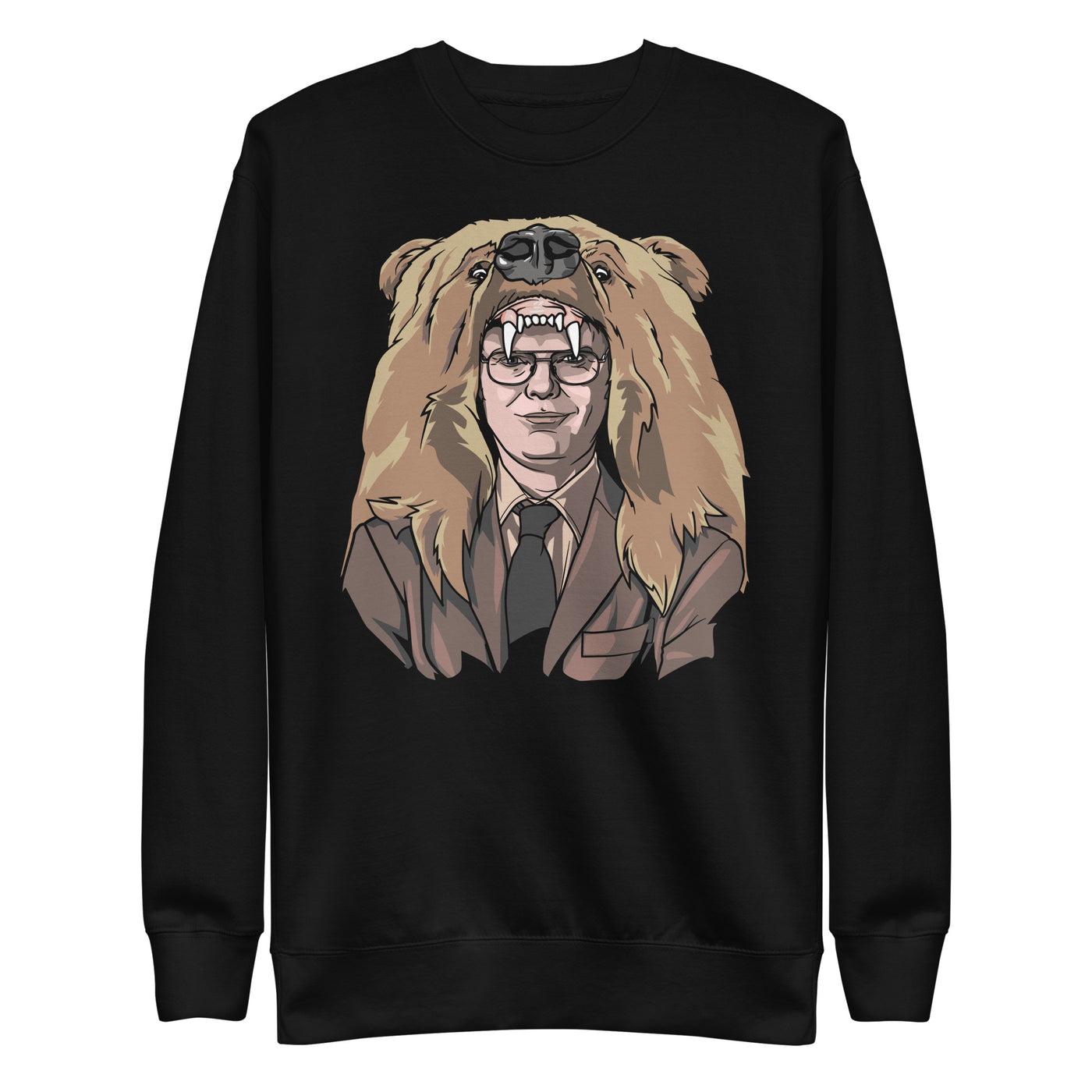 Dwight Bear Head - Unisex Premium Sweatshirt