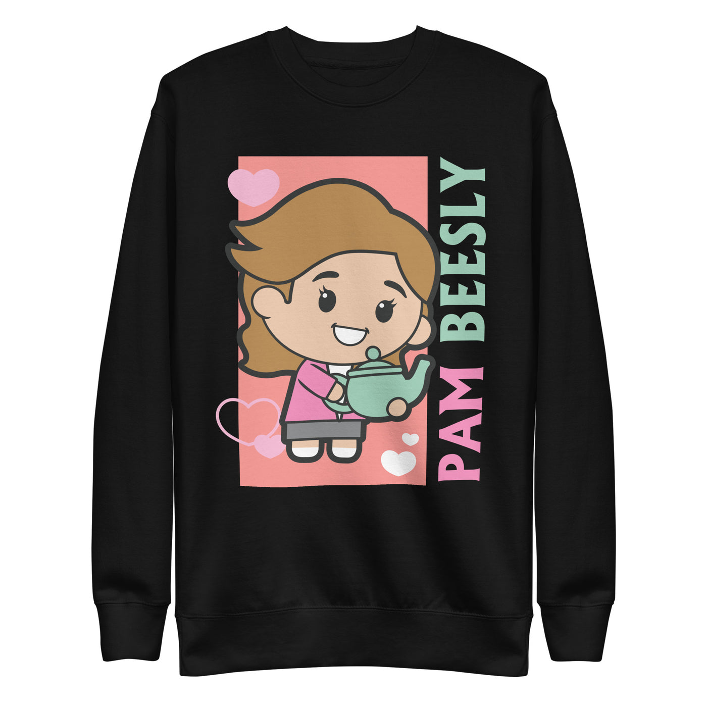Cartoon Pam Beesly - Unisex Premium Sweatshirt