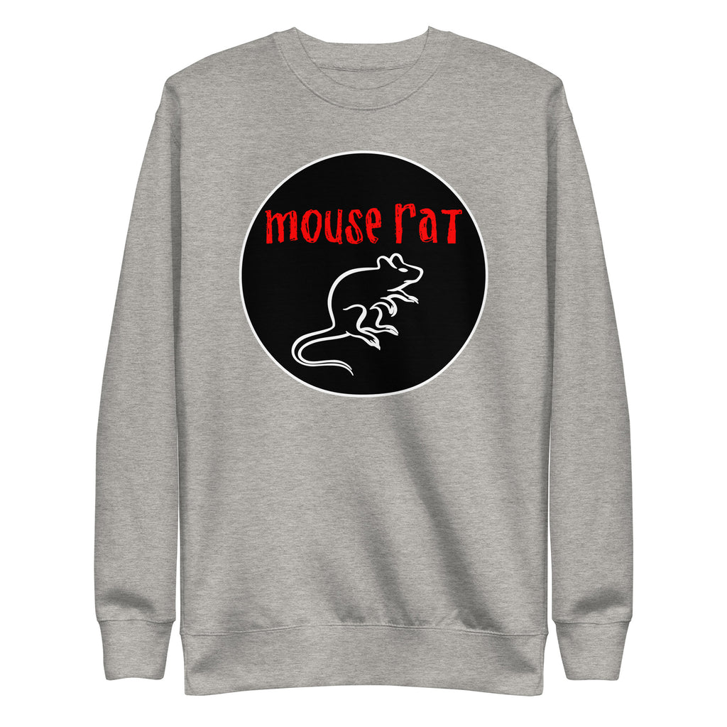Mouse Rat | Classic Circle | Front Only - Unisex Sweatshirt