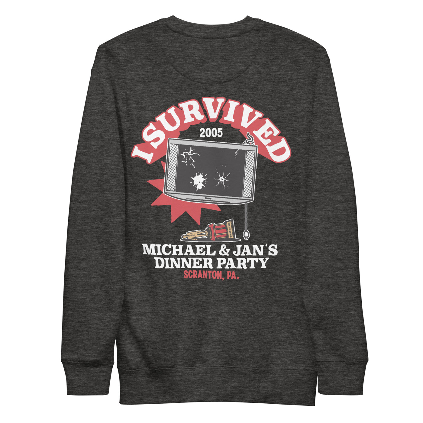 I Survived Michael and Jan's Dinner Party Unisex Premium Sweatshirt