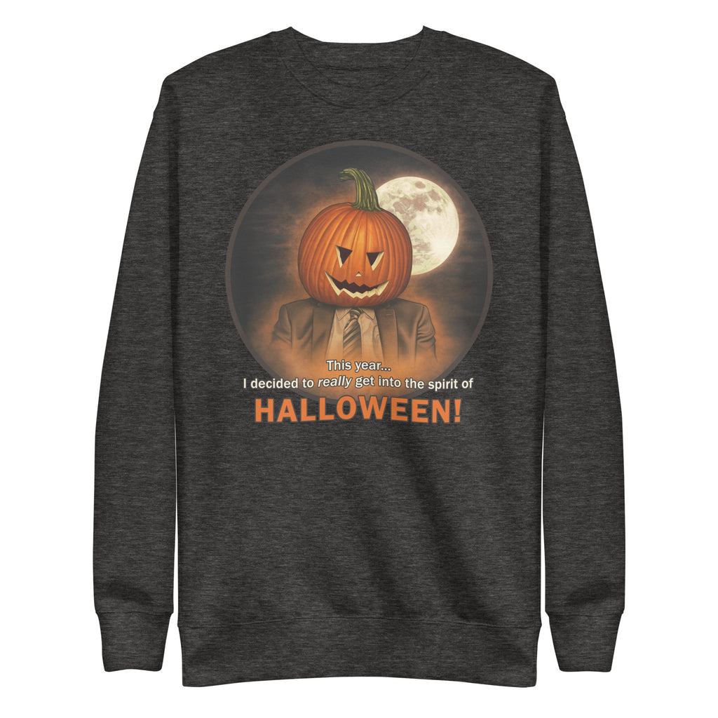 Dwight Pumpkin Head Unisex Premium Sweatshirt