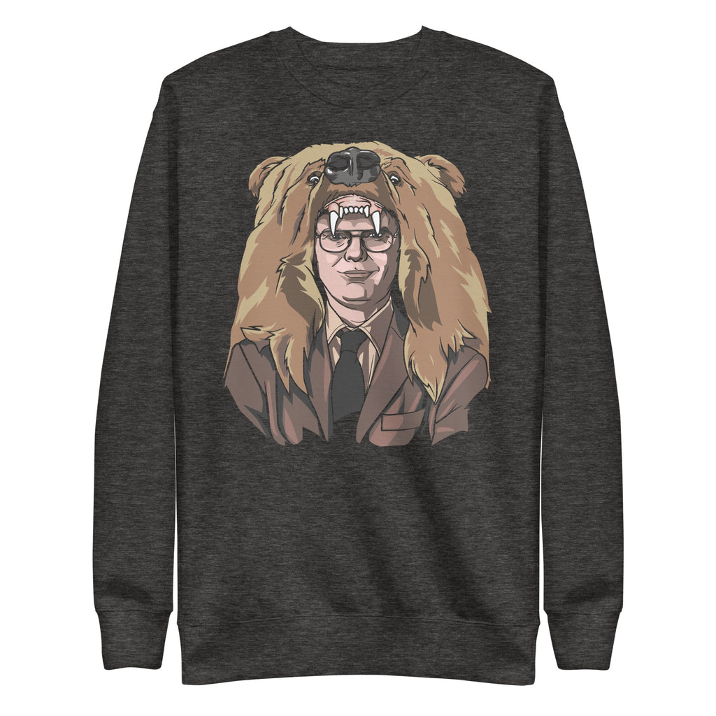 Dwight Bear Head - Unisex Premium Sweatshirt