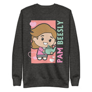 Cartoon Pam Beesly - Unisex Premium Sweatshirt
