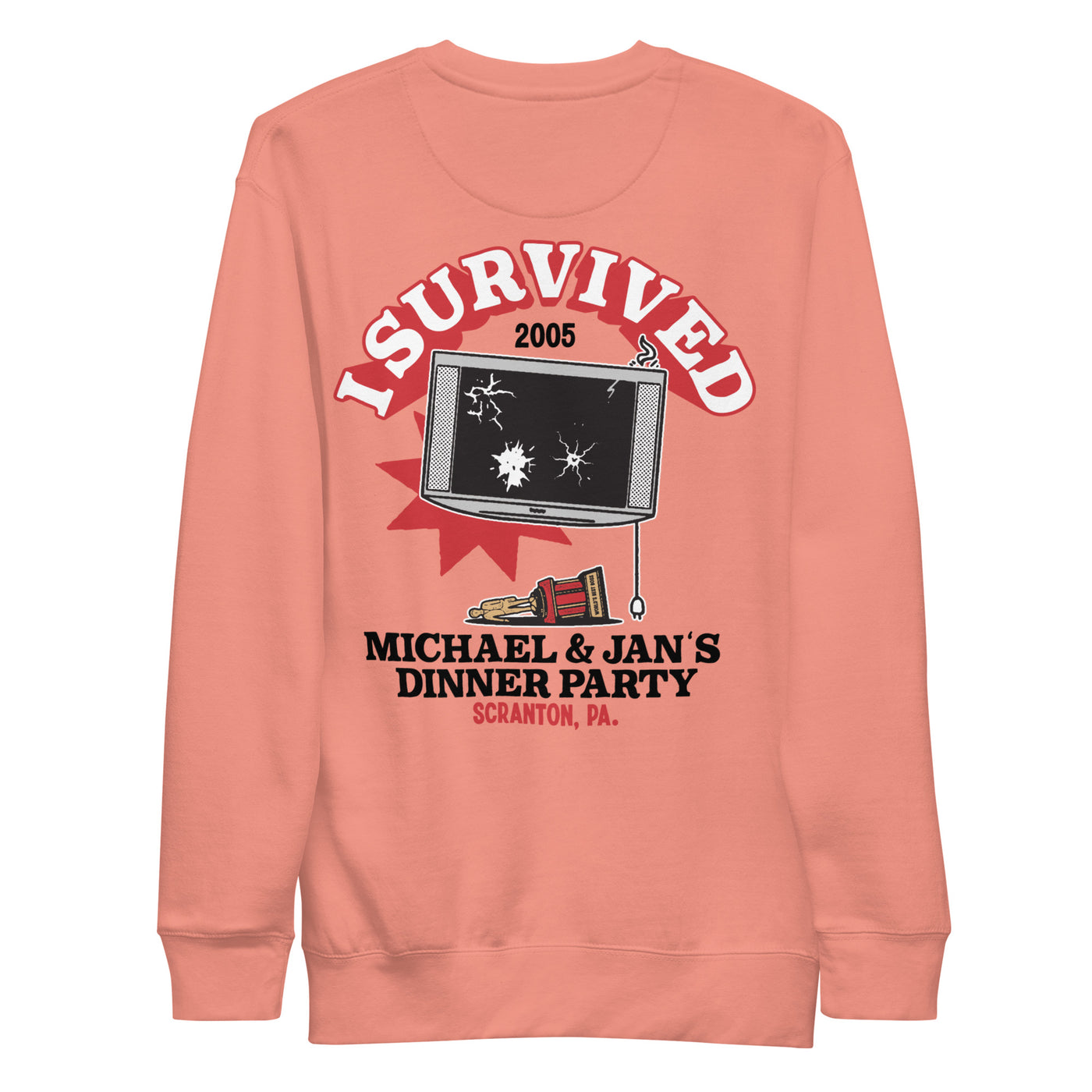 I Survived Michael and Jan's Dinner Party Unisex Premium Sweatshirt