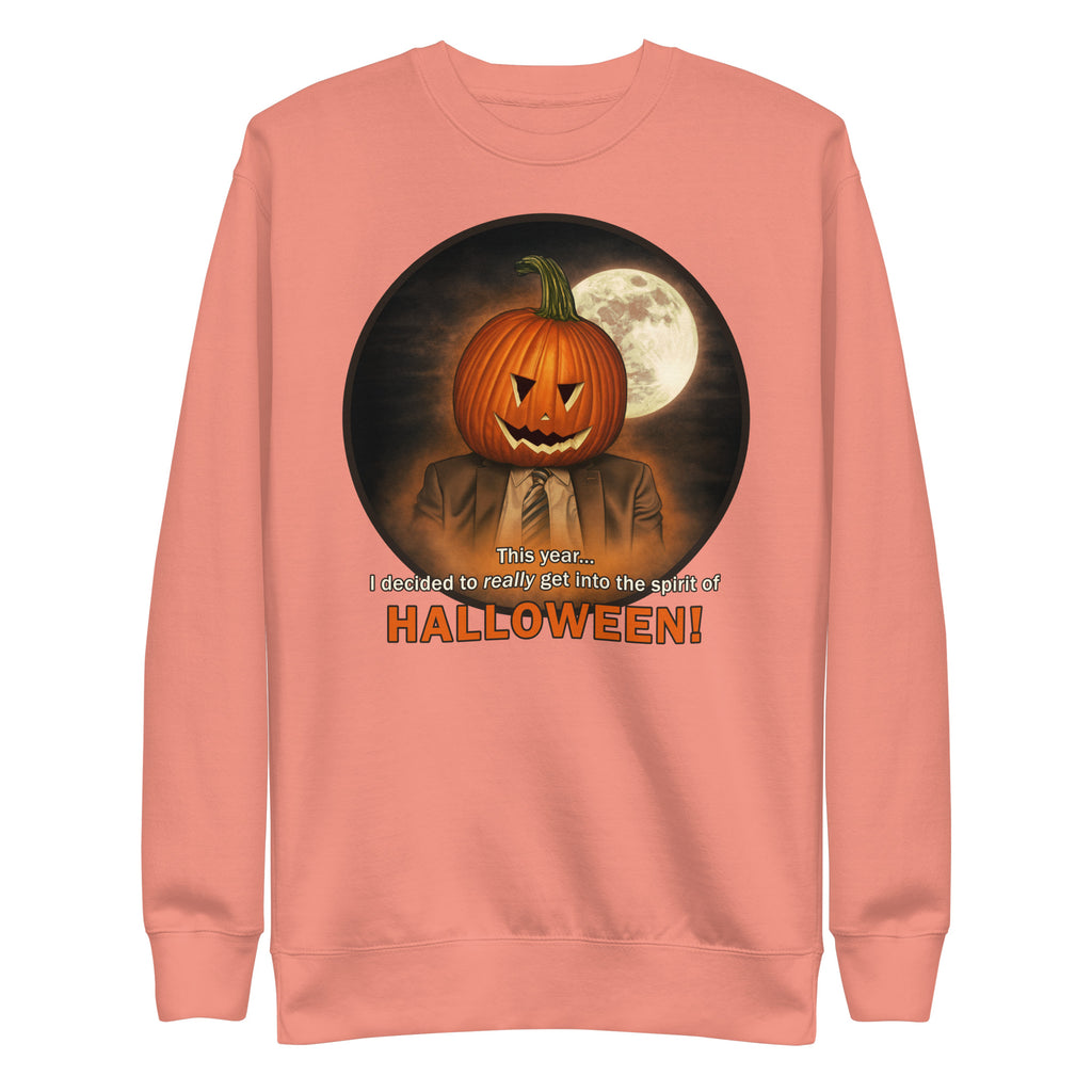 Dwight Pumpkin Head Unisex Premium Sweatshirt