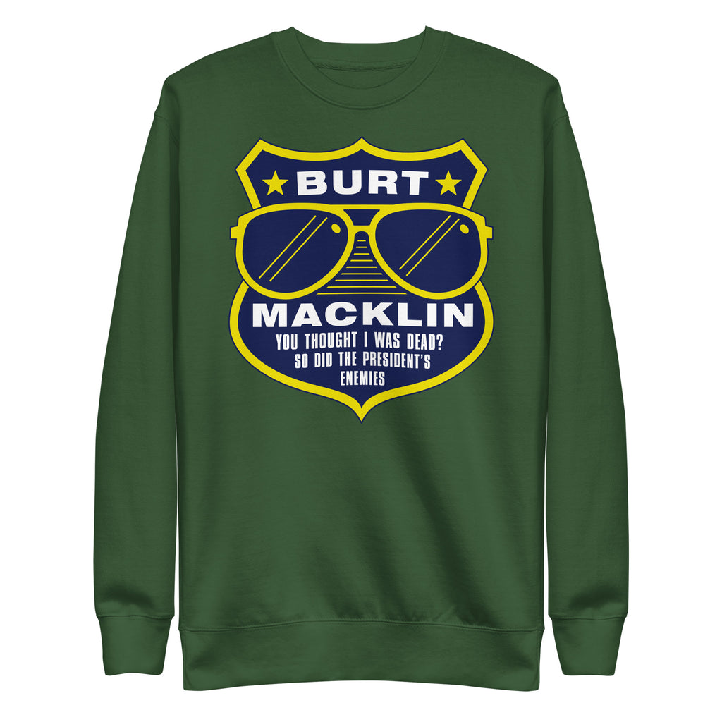 Burt Macklin Badge - Unisex Sweatshirt
