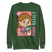 Cartoon Pam Beesly - Unisex Premium Sweatshirt