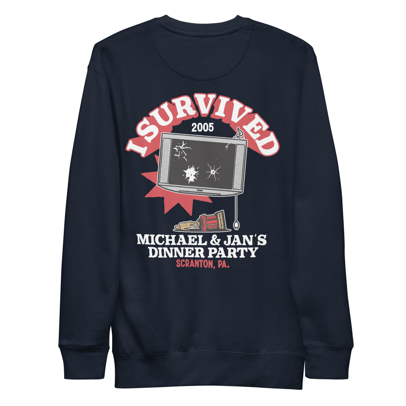I Survived Michael and Jan's Dinner Party Unisex Premium Sweatshirt