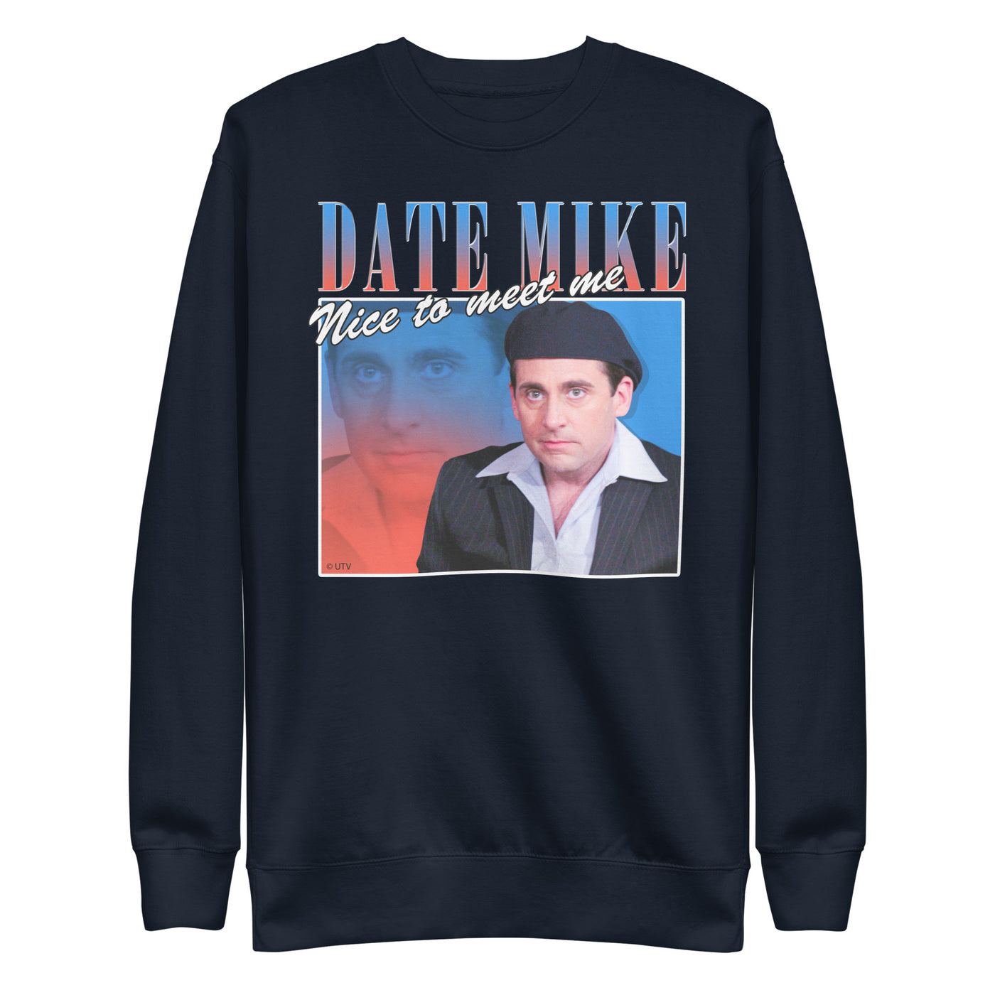 Vintage Date Mike Unisex Premium Sweatshirt