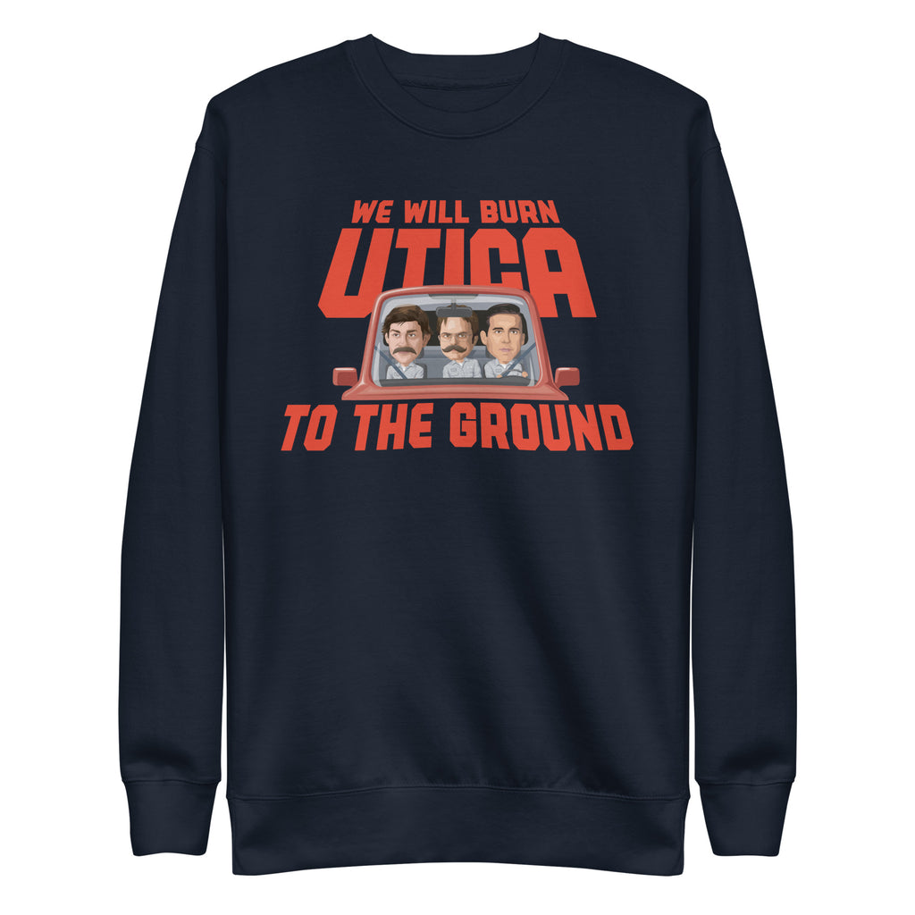 Burn Utica Unisex Premium Sweatshirt