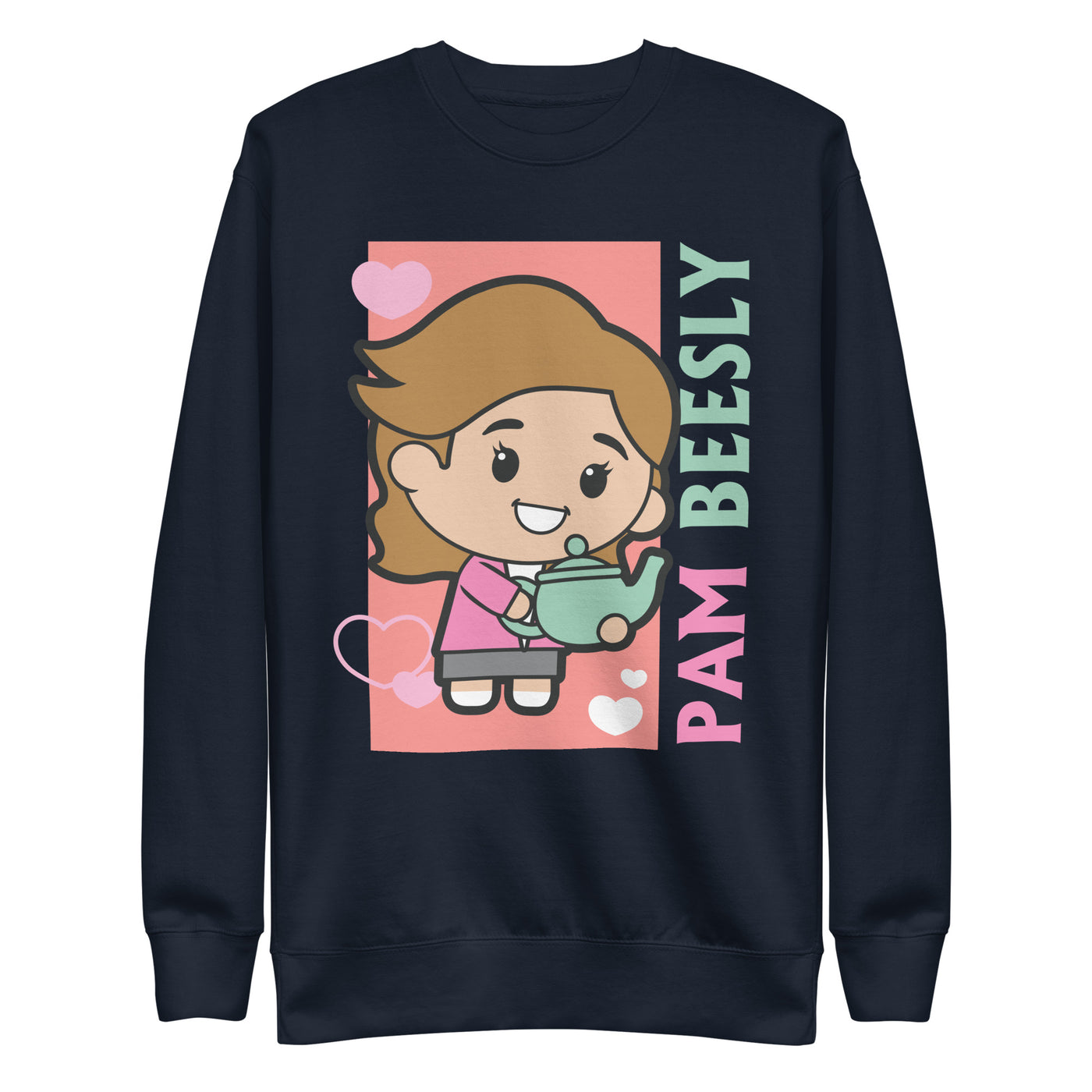 Cartoon Pam Beesly - Unisex Premium Sweatshirt