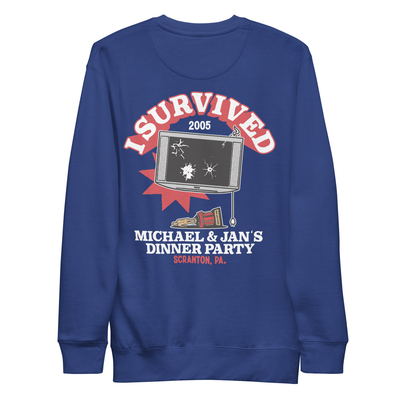 I Survived Michael and Jan's Dinner Party Unisex Premium Sweatshirt