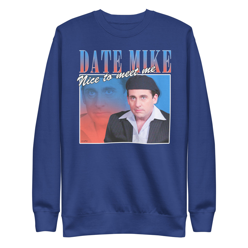 Vintage Date Mike Unisex Premium Sweatshirt