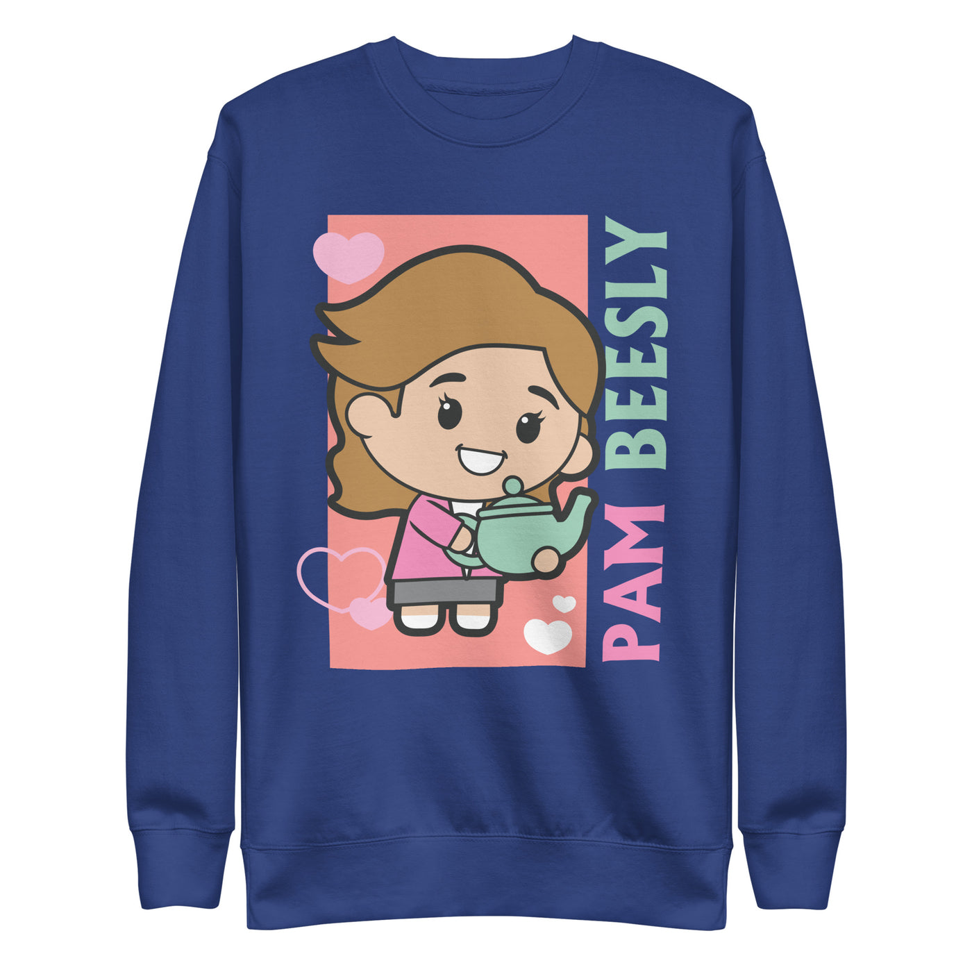 Cartoon Pam Beesly - Unisex Premium Sweatshirt