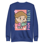 Cartoon Pam Beesly - Unisex Premium Sweatshirt