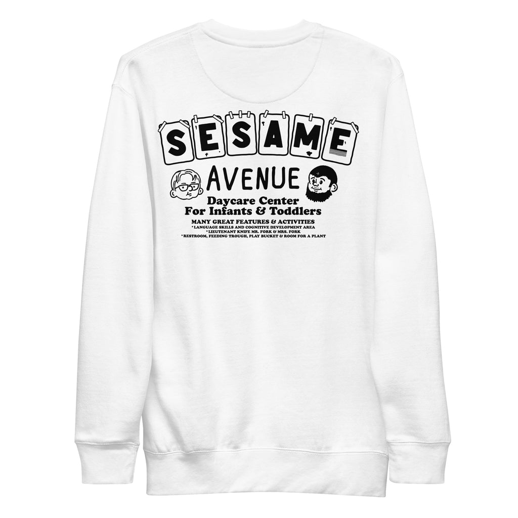 Sesame Avenue Daycare Unisex Sweatshirt