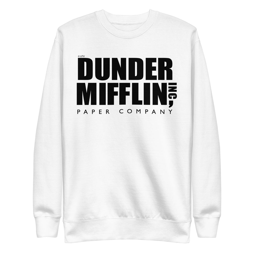 Dunder Mifflin Logo Unisex Premium Sweatshirt