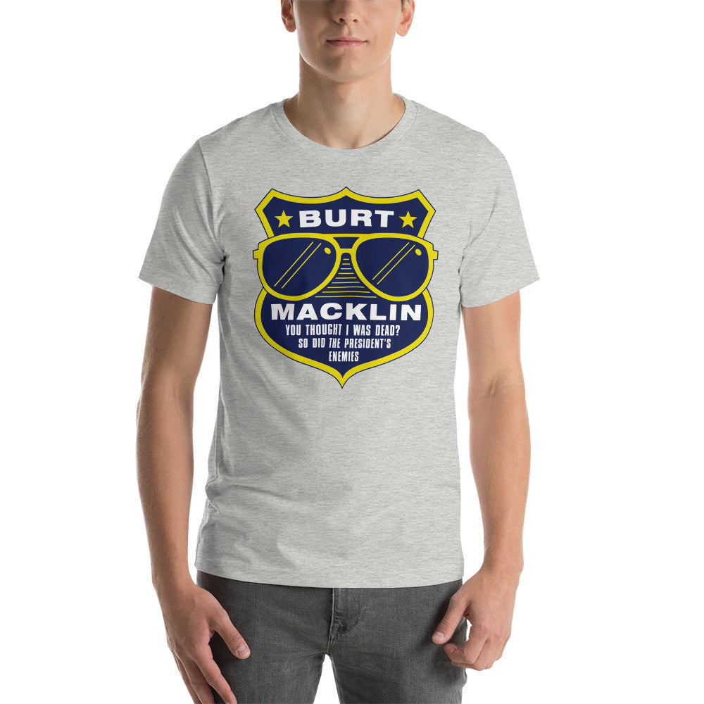 Burt Macklin Badge - T-Shirt