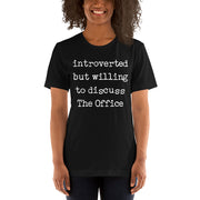 Willing To Discuss The Office - Women's T-Shirt