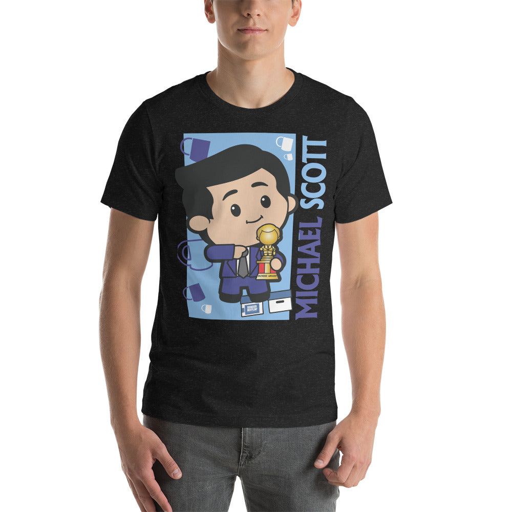 Cartoon Michael Scott - Tshirt