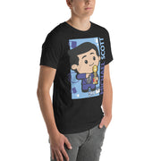 Cartoon Michael Scott - Tshirt