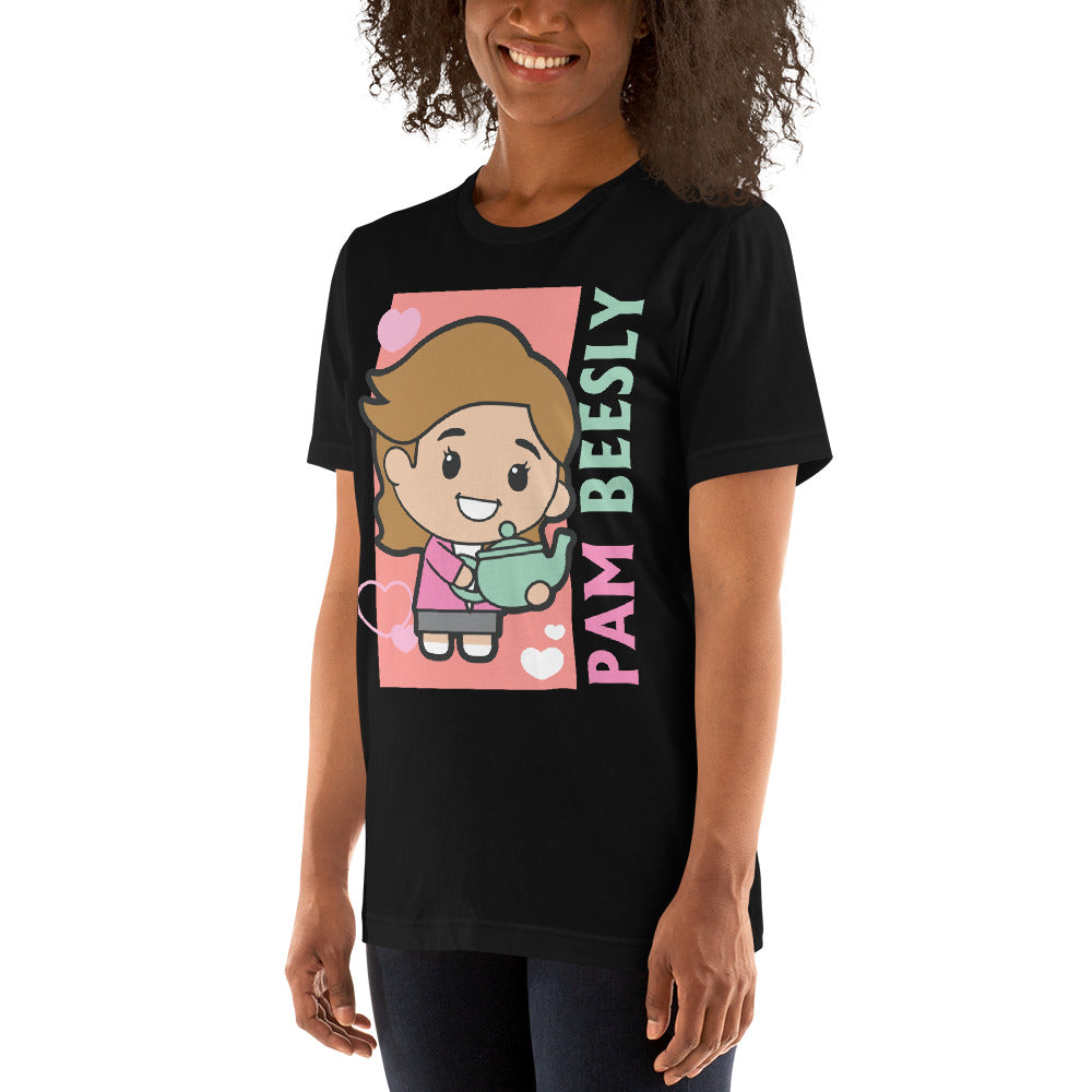 Cartoon Pam Beesly - Women's T-Shirt